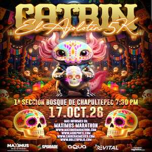 Logotipo Catrin El Ajolotin 5 KM